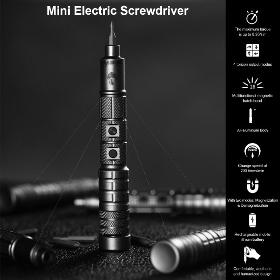mini electric screwdriver precision repair tool kit for model engine 34-in-1 mini electric screwdriver precision repair tool kit for model engine 34-in-1