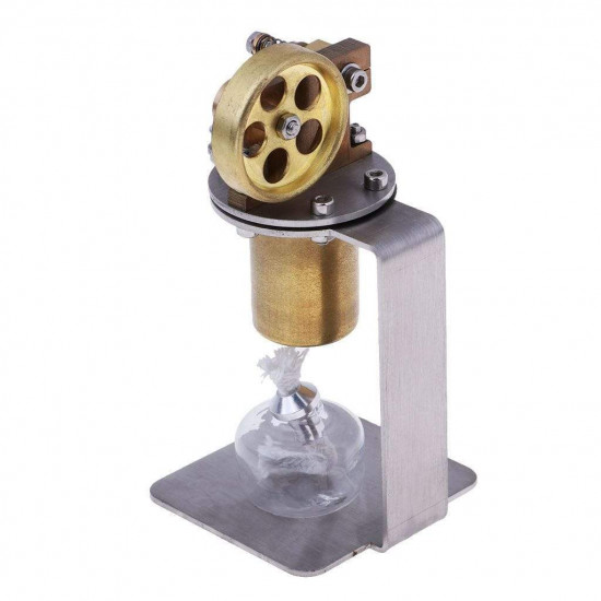 mini hot live steam engine model all-metal horizontal single cylinder diy stem model kit mini hot live steam engine model all-metal horizontal single cylinder diy stem model kit