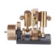 mini inline double-cylinder swing steam engine model (without boiler) mini inline double-cylinder swing steam engine model (without boiler)