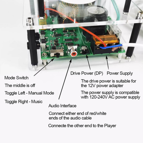 mini music tesla coil with arc experimental science toy 60hz mini music tesla coil with arc experimental science toy 60hz