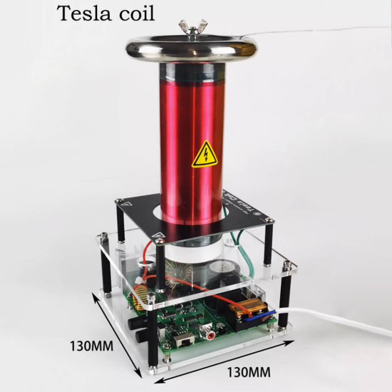 mini music tesla coil with arc experimental science toy 60hz mini music tesla coil with arc experimental science toy 60hz