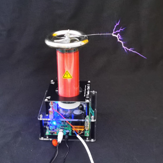 mini music tesla coil with arc experimental science toy 60hz mini music tesla coil with arc experimental science toy 60hz
