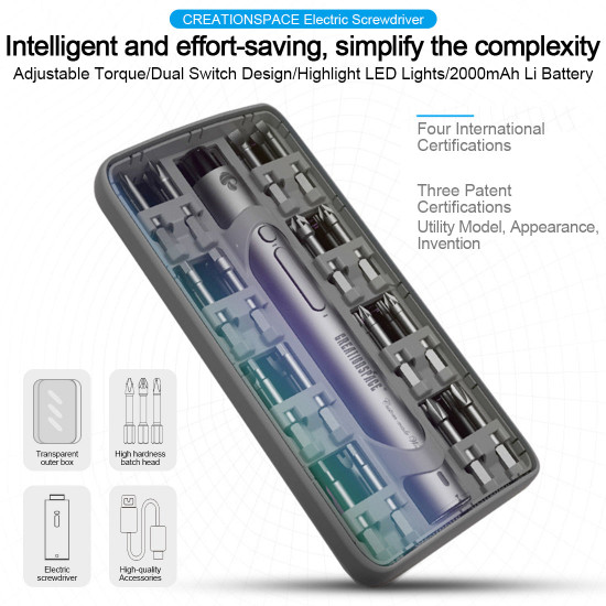 mini precision electric screwdriver head maintenance tools set 23-in-1 mini precision electric screwdriver head maintenance tools set 23-in-1