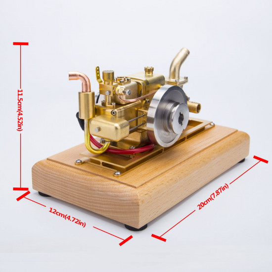 m12 1.6cc mini 4 stroke retro water-cooled gasoline gas engine for gift collection m12 1.6cc mini 4 stroke retro water-cooled gasoline gas engine for gift collection