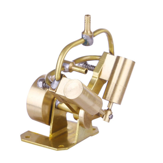 mini steam engine model v-shape pure copper double cylinder engine kit creative gift mini steam engine model v-shape pure copper double cylinder engine kit creative gift