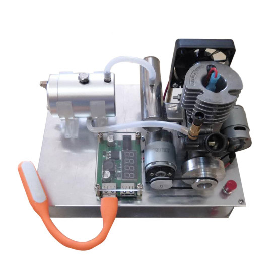 modified 2 stroke single cylinder air-cooled gasoline engine 12v generator one key electric start modified 2 stroke single cylinder air-cooled gasoline engine 12v generator one key electric start