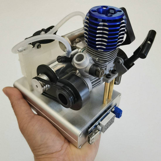 modified level 15 two strokes 12v methanol nitro powered engine generator model (5v 1.5a usb charging) modified level 15 two strokes 12v methanol nitro powered engine generator model (5v 1.5a usb charging)