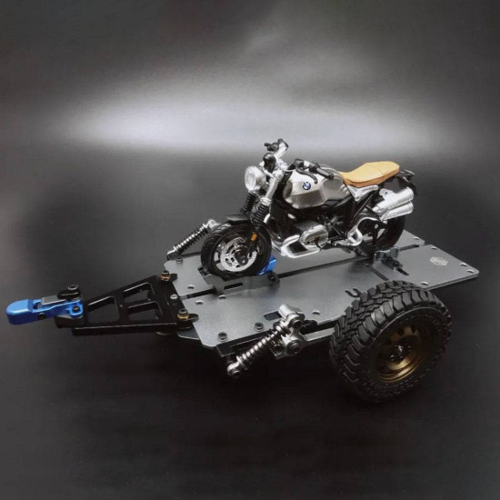 motorcycle metal trailer for capo cub1 1:18 rc car op motorcycle metal trailer for capo cub1 1:18 rc car op