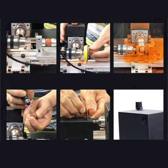 multifunctional electric mini desktop lathe for model engine machining tools multifunctional electric mini desktop lathe for model engine machining tools