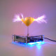 musicical tesla coil model with artificial lightning experimental technology desk toy musicical tesla coil model with artificial lightning experimental technology desk toy
