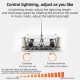 musicical tesla coil model with artificial lightning experimental technology desk toy musicical tesla coil model with artificial lightning experimental technology desk toy