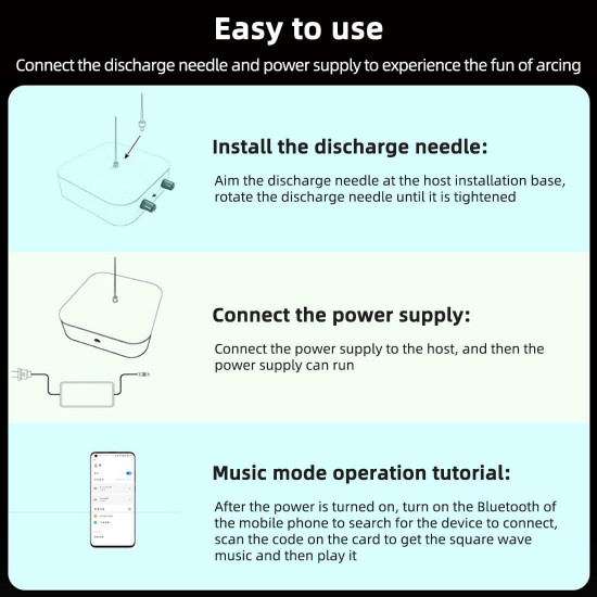 musicical tesla coil model with artificial lightning experimental technology desk toy musicical tesla coil model with artificial lightning experimental technology desk toy