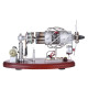 new 16 cylinder swash plate stirling engine butane generator upgrade model with digital display voltage meter new 16 cylinder swash plate stirling engine butane generator upgrade model with digital display voltage meter