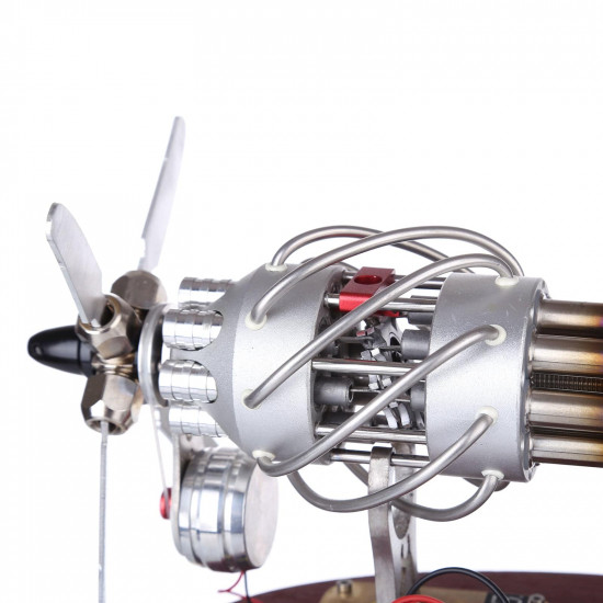 new 16 cylinder swash plate stirling engine butane generator upgrade model with digital display voltage meter new 16 cylinder swash plate stirling engine butane generator upgrade model with digital display voltage meter