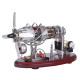 new 16 cylinder swash plate stirling engine butane generator upgrade model with digital display voltage meter new 16 cylinder swash plate stirling engine butane generator upgrade model with digital display voltage meter