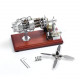 newest version 16 cylinder dual fuel bottle hot air motor generator creative stirling engine model toy newest version 16 cylinder dual fuel bottle hot air motor generator creative stirling engine model toy