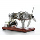 newest version 16 cylinder dual fuel bottle hot air motor generator creative stirling engine model toy newest version 16 cylinder dual fuel bottle hot air motor generator creative stirling engine model toy
