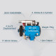 nr200 8.6cc 2 cylinder in-line four-stroke nitro engine motor water-cooled electric start engine for 1/8 rc car 22000rpm nr200 8.6cc 2 cylinder in-line four-stroke nitro engine motor water-cooled electric start engine for 1/8 rc car 22000rpm
