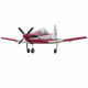 pc-9 se 1200mm wingspan rc air force aircraft airplane trainer plane model pnp outdoor - red pc-9 se 1200mm wingspan rc air force aircraft airplane trainer plane model pnp outdoor - red