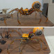post-apocalyptic destroyed big black spider 3d diy assembly model kits post-apocalyptic destroyed big black spider 3d diy assembly model kits
