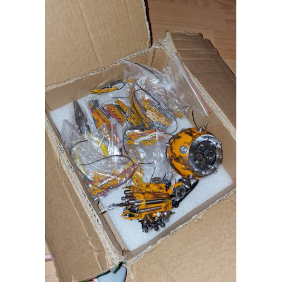 post-apocalyptic destroyed big black spider 3d diy assembly model kits post-apocalyptic destroyed big black spider 3d diy assembly model kits