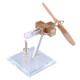 propeller aircraft head shape pocket stirling engine model toy propeller aircraft head shape pocket stirling engine model toy