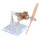 propeller aircraft head shape pocket stirling engine model toy propeller aircraft head shape pocket stirling engine model toy