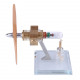 propeller aircraft head shape pocket stirling engine model toy propeller aircraft head shape pocket stirling engine model toy