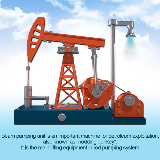 pumping unit model diy metal working pump jack assembly kit 219pcs pumping unit model diy metal working pump jack assembly kit 219pcs