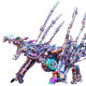punk style dragon model with skeleton wings 3d diy metal model kits 1390+pcs punk style dragon model with skeleton wings 3d diy metal model kits 1390+pcs