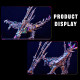punk style dragon model with skeleton wings 3d diy metal model kits 1390+pcs punk style dragon model with skeleton wings 3d diy metal model kits 1390+pcs