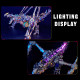 punk style dragon model with skeleton wings 3d diy metal model kits 1390+pcs punk style dragon model with skeleton wings 3d diy metal model kits 1390+pcs