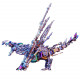 punk style dragon model with skeleton wings 3d diy metal model kits 1390+pcs punk style dragon model with skeleton wings 3d diy metal model kits 1390+pcs