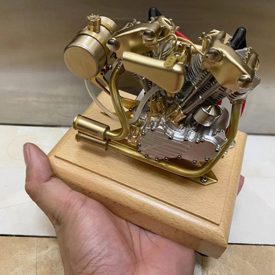 retrol r29 4.2cc miniature v-twin Double-cylinder engine motor ohv for micro chopper bike motorcycle retrol r29 4.2cc miniature v-twin Double-cylinder engine motor ohv for micro chopper bike motorcycle