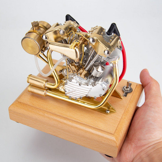 retrol r29 4.2cc miniature v-twin Double-cylinder engine motor ohv for micro chopper bike motorcycle retrol r29 4.2cc miniature v-twin Double-cylinder engine motor ohv for micro chopper bike motorcycle