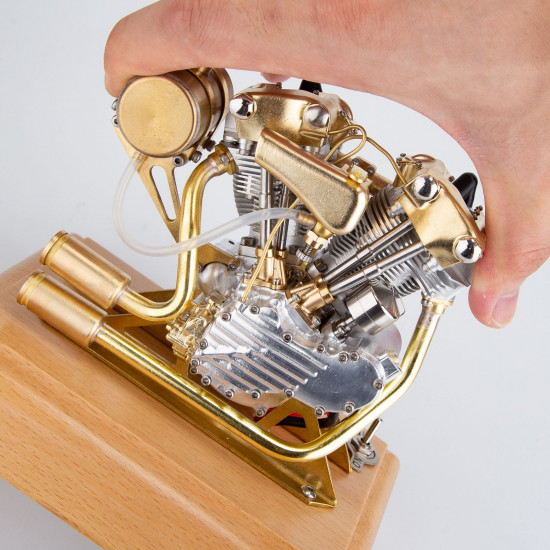 retrol r29 4.2cc miniature v-twin Double-cylinder engine motor ohv for micro chopper bike motorcycle retrol r29 4.2cc miniature v-twin Double-cylinder engine motor ohv for micro chopper bike motorcycle