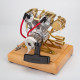 retrol r29 4.2cc miniature v-twin Double-cylinder engine motor ohv for micro chopper bike motorcycle retrol r29 4.2cc miniature v-twin Double-cylinder engine motor ohv for micro chopper bike motorcycle