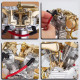 retrol r29 4.2cc miniature v-twin Double-cylinder engine motor ohv for micro chopper bike motorcycle retrol r29 4.2cc miniature v-twin Double-cylinder engine motor ohv for micro chopper bike motorcycle