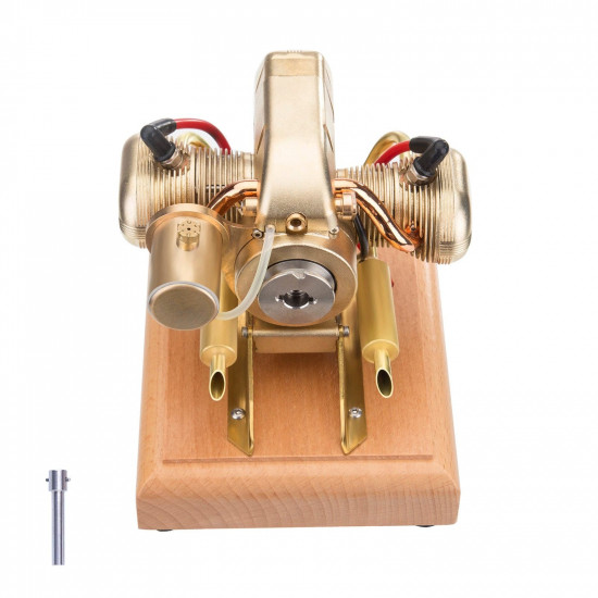 r90s gasoline flat-twin four-stroke miniature motorcycle engine model 3.2cc ice engine r90s gasoline flat-twin four-stroke miniature motorcycle engine model 3.2cc ice engine
