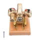 r90s gasoline flat-twin four-stroke miniature motorcycle engine model 3.2cc ice engine r90s gasoline flat-twin four-stroke miniature motorcycle engine model 3.2cc ice engine