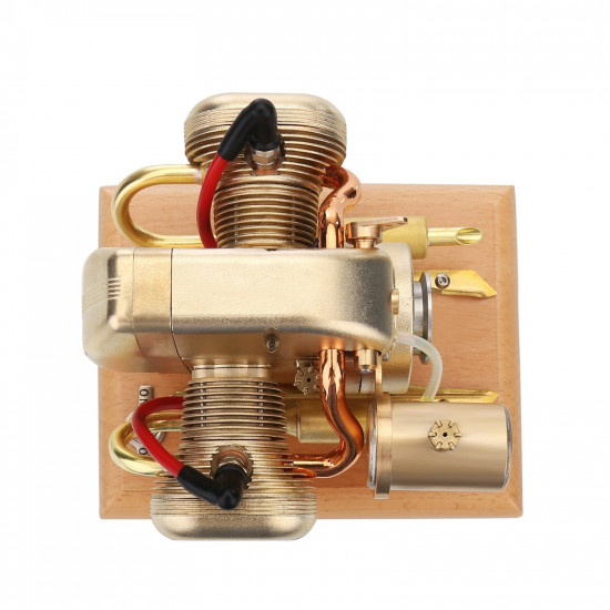 r90s gasoline flat-twin four-stroke miniature motorcycle engine model 3.2cc ice engine r90s gasoline flat-twin four-stroke miniature motorcycle engine model 3.2cc ice engine