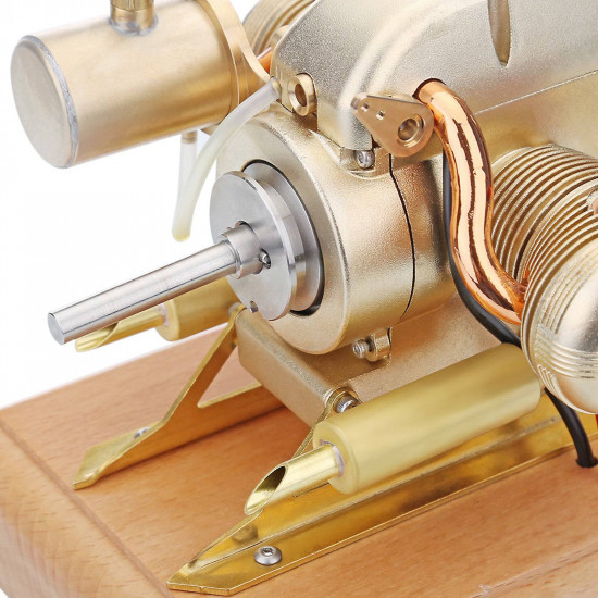 r90s gasoline flat-twin four-stroke miniature motorcycle engine model 3.2cc ice engine r90s gasoline flat-twin four-stroke miniature motorcycle engine model 3.2cc ice engine