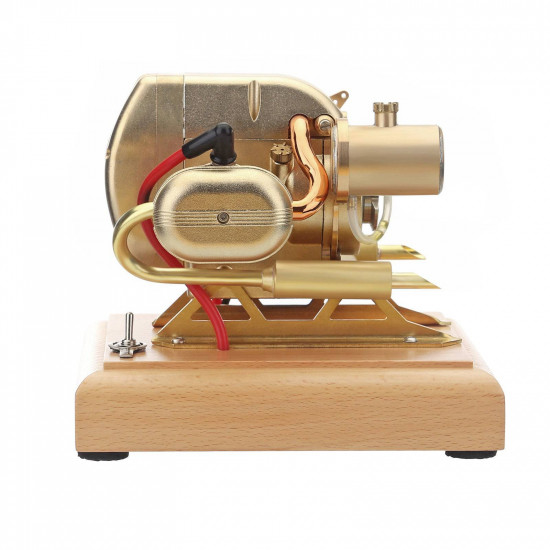 r90s gasoline flat-twin four-stroke miniature motorcycle engine model 3.2cc ice engine r90s gasoline flat-twin four-stroke miniature motorcycle engine model 3.2cc ice engine