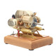 r90s gasoline flat-twin four-stroke miniature motorcycle engine model 3.2cc ice engine r90s gasoline flat-twin four-stroke miniature motorcycle engine model 3.2cc ice engine