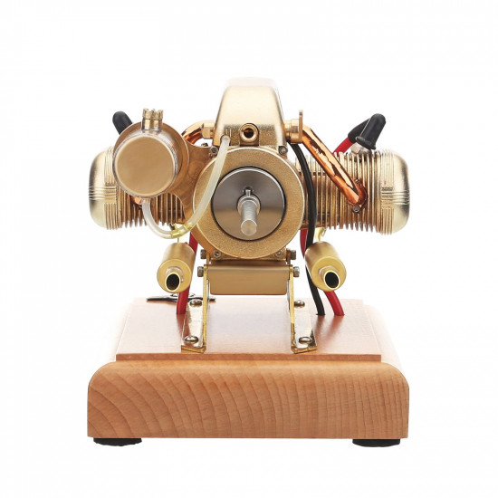 r90s gasoline flat-twin four-stroke miniature motorcycle engine model 3.2cc ice engine r90s gasoline flat-twin four-stroke miniature motorcycle engine model 3.2cc ice engine