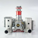 rcgf 120cc twin gasoline air cooled double-cylinder engine for rc fixed wing airplane rcgf 120cc twin gasoline air cooled double-cylinder engine for rc fixed wing airplane
