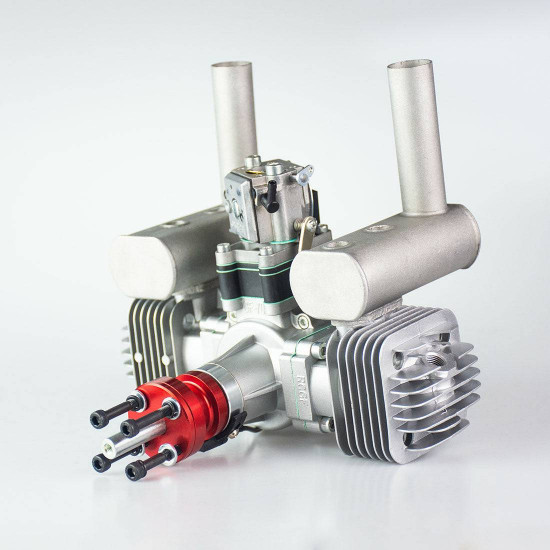 rcgf 70cc fixed wing twin gasoline engine 7.4hp 8600rpm air cooled double-cylinder 2-stroke piston valve engine for rc aircraft rcgf 70cc fixed wing twin gasoline engine 7.4hp 8600rpm air cooled double-cylinder 2-stroke piston valve engine for rc aircraft