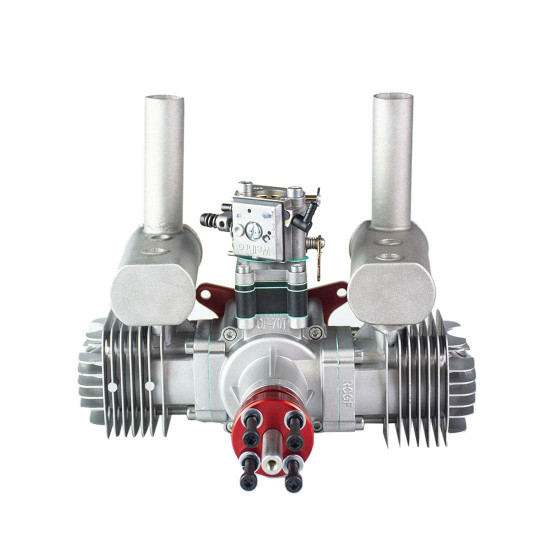 rcgf 70cc fixed wing twin gasoline engine 7.4hp 8600rpm air cooled double-cylinder 2-stroke piston valve engine for rc aircraft rcgf 70cc fixed wing twin gasoline engine 7.4hp 8600rpm air cooled double-cylinder 2-stroke piston valve engine for rc aircraft