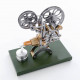 retro stirling engine motor external combustion engine science educational model decoration with metal base retro stirling engine motor external combustion engine science educational model decoration with metal base