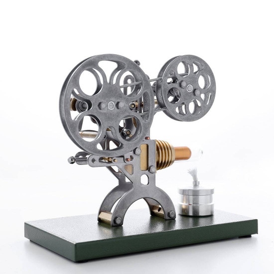 retro stirling engine motor external combustion engine science educational model decoration with metal base retro stirling engine motor external combustion engine science educational model decoration with metal base